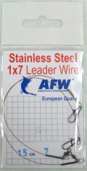 Поводок AFW AMERICAN FISHING WIRE 1 x 7 leader wire 15см 5кг