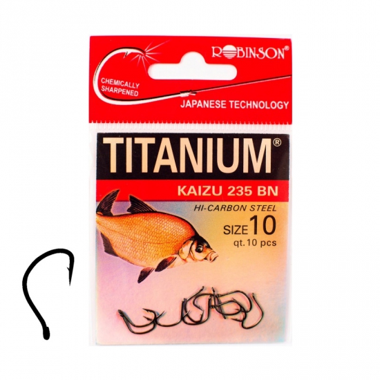 Крючек Robinson TITANIUM® 235 BN Pro Bream 12