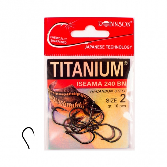 Крючек Robinson TITANIUM® 240 BN Pro Carp 04