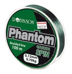 Вы смотрели Плетенка  Robinson Phantom Green Spin 100метров 0.10mm